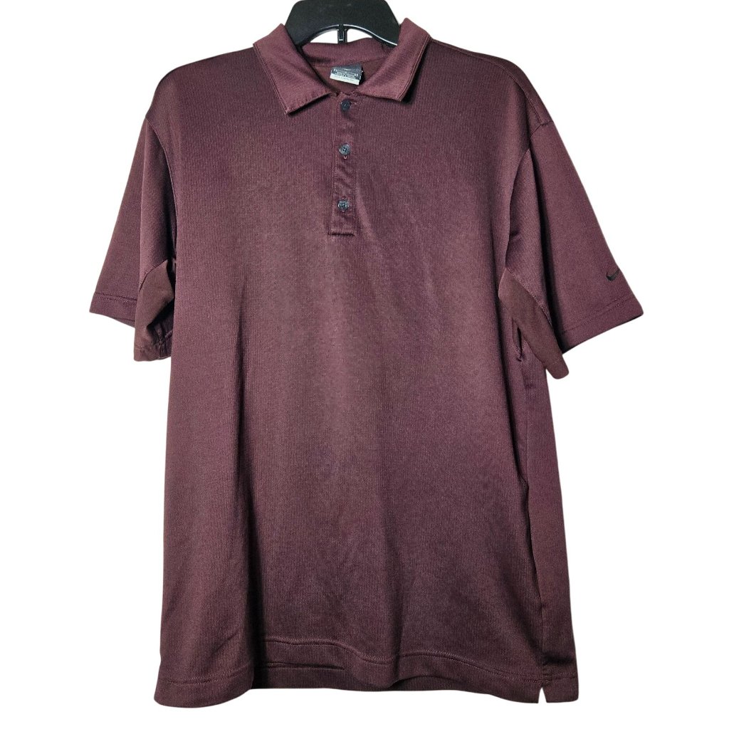Nike Sphere Dry Mens Short Sleeve Golf Polo Size Large Active Shirt Outdoor